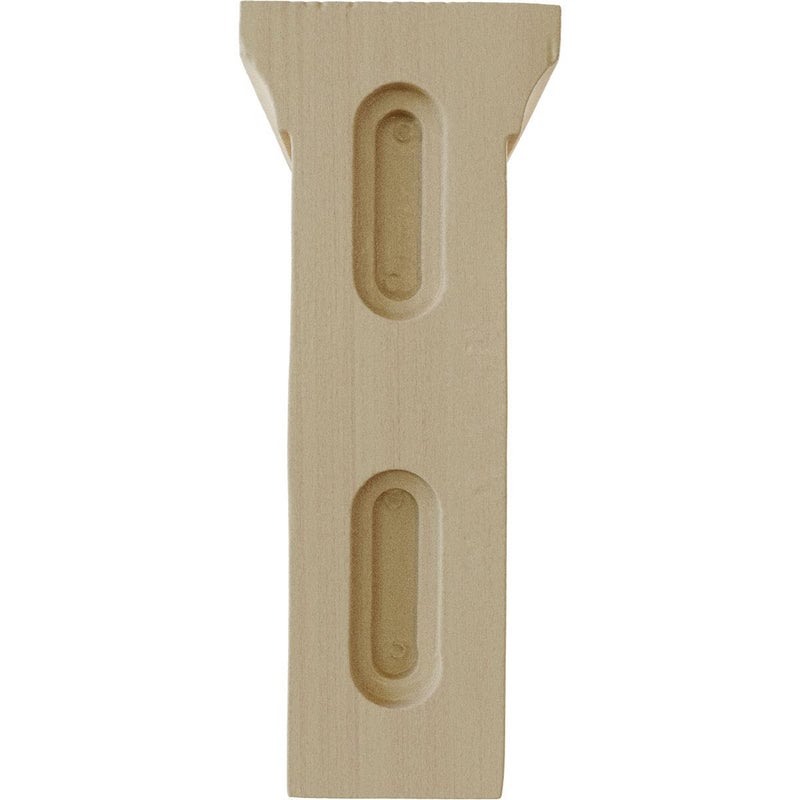 Ekena Millwork BKTW02X04X06GORW Small Gomez Wood Wood Brackets, 2 1/2""W x 4""D x 6""H , Rubberwood - Image 4